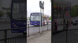 SK07 DXX TDE90072 (DE72) Firstbus Bus Driver Training passing by Gillette Corner