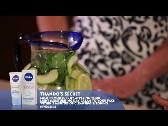 Essential Secrets To A Healthy Looking Skin with Thando Thabethe & NIVEA: HEALTHY EATING