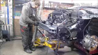 : Volvo S60. The front part repair.  .