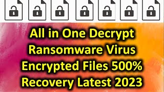 Ransomware Virus Encrypted Files Recovery All in One Decrypt Ransomware Attack Shreyas Solution screenshot 4
