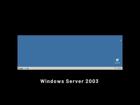Evolution of Microsoft Windows Server Taskbar (1996-2022)