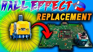 Using Hall Effect Magnetic Joystick To Fix Stick Drift Controller