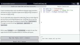 Lesson 4 | Regular Expressions | Ignore Case While Matching