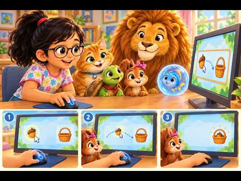 Input, Processing and Output | Byte by Byte Book 1 Ch.3 | Computer Basics for Kids