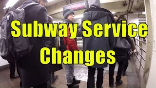 Nightmare NYC Subway Rush Hour Commute from Astoria, Queens to Wall Street - Highlights