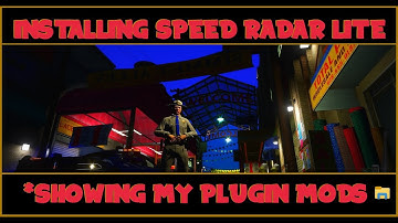 Installing Speed radar Lite | Showing What Mods Geoffrey_Gamer Uses | By Request | Tutorial | LSPDFR