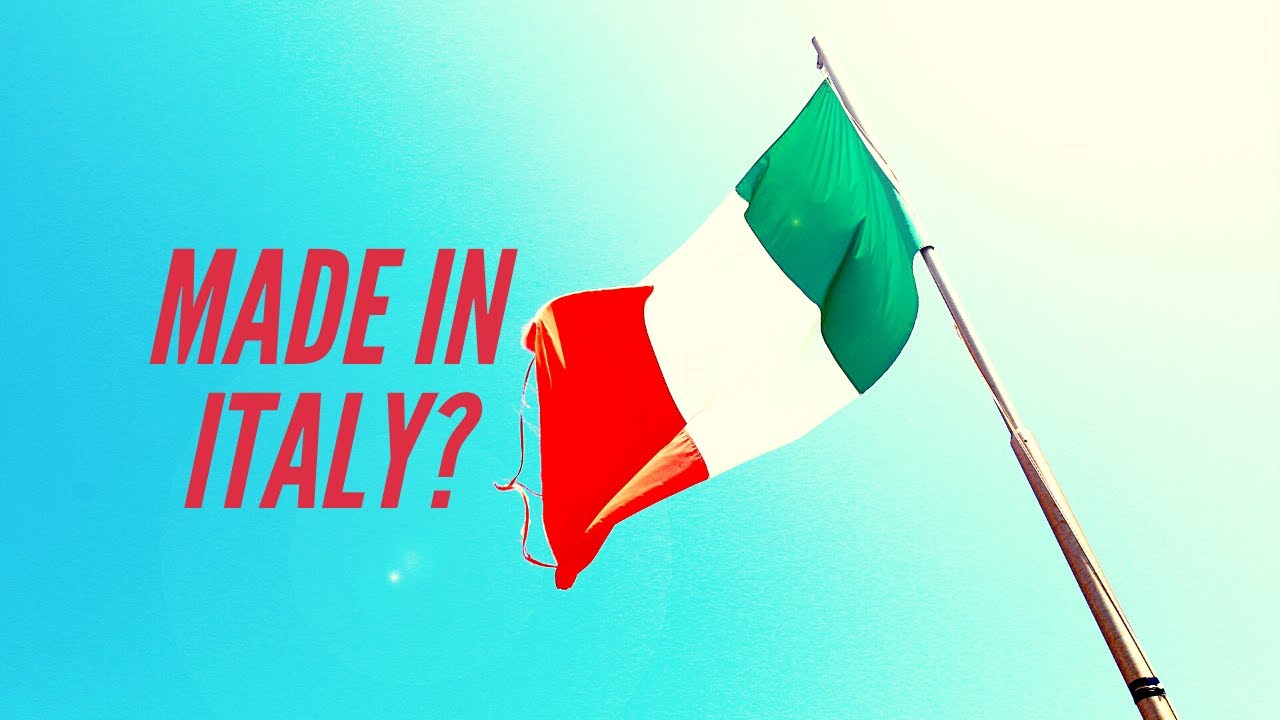 Cosa significa davvero produzione Made in Italy? - YouTube