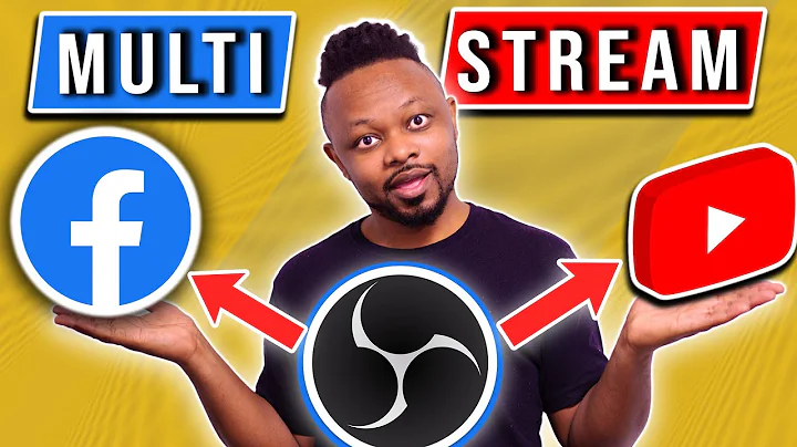 2025 MULTISTREAM To YouTube and Facebook with OBS For FREE