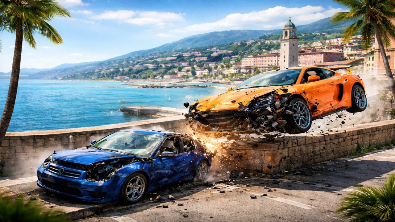 BeamNG drive crash test 16