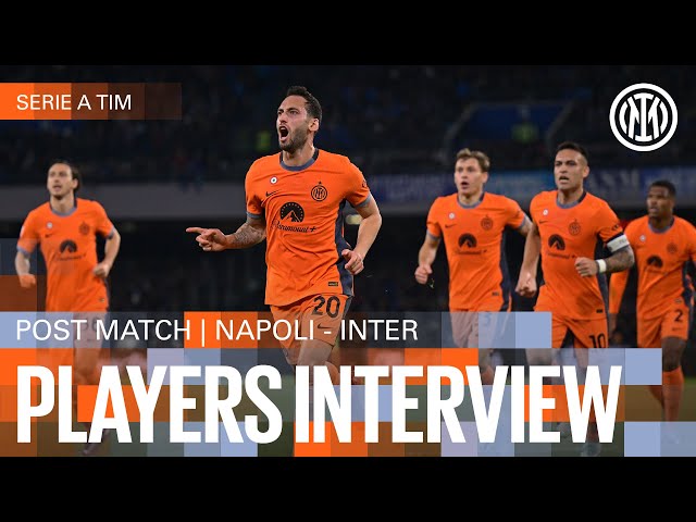 Post Match Interview - Napoli & Inter