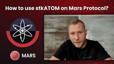 How to use stkATOM as collateral on Mars Protocol | pSTAKE Snippets