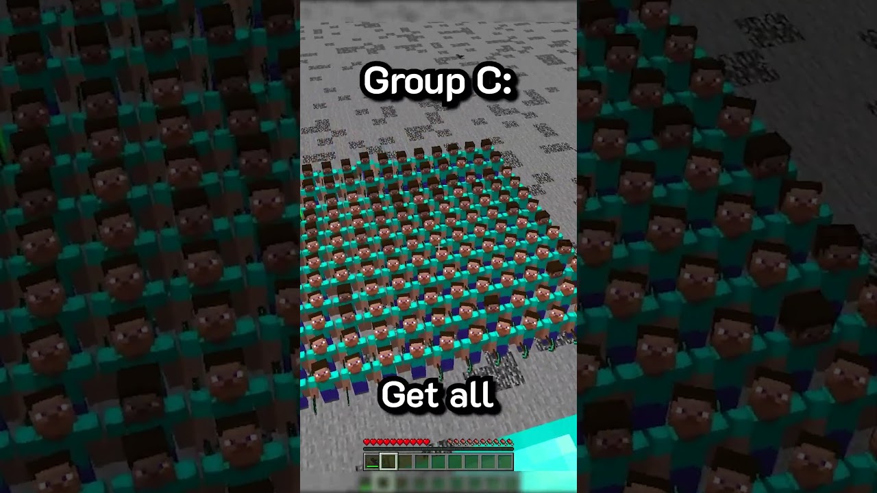 ⁣Minecraft, But I Control 1,000,000 Players...