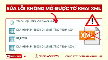Cách Sửa 3 lỗi không mở được tờ khai File XML bằng iTaxviewer