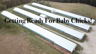 Setting Up Chicken Houses For Baby Chicks!