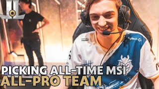 Picking an All-Pro Team From Every #MSI Event EVER