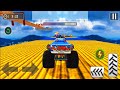 Mega Ramp Monster Truck Driving Stunts Racing Game - Impossible Car Game - Android GamePlay