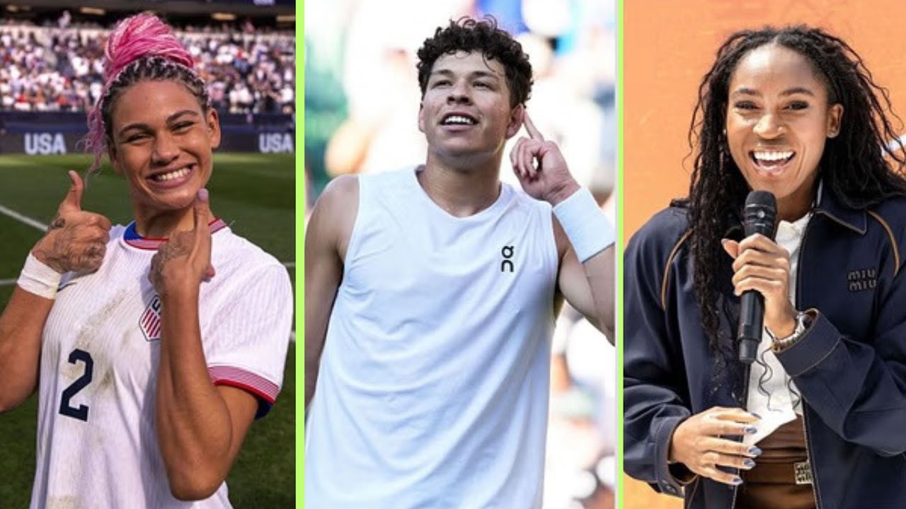 Ben Shelton’s GF Trinity Rodman & Sister React as He Reaches Wimbledon QF Coco Gauff's Brother Too!