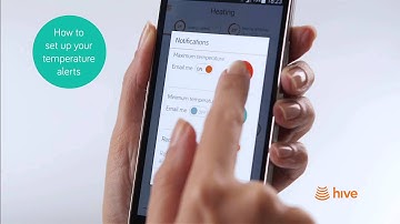 Hive - How To Set Up Your Temperature Alerts - Bord Gáis Energy