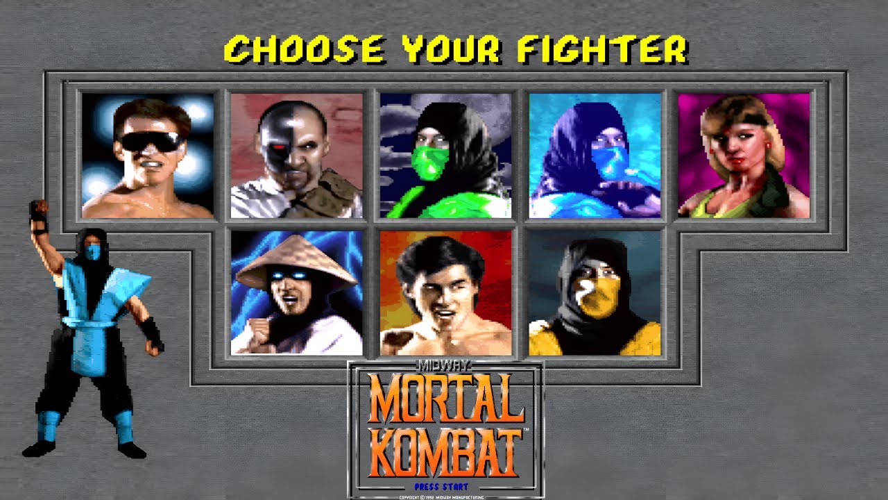 Mortal Kombat 1 (Mugen) Sub-Zero — 100% сложность