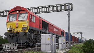 Train Sim World® - 4E03 - ขับรถไฟส่งสินค้า Bristol Terminal to Felixstowe North(Class66) screenshot 2