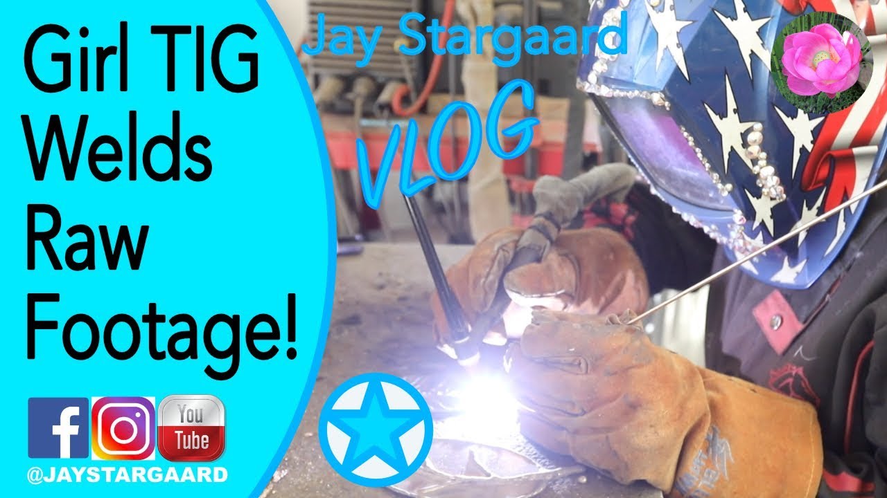 Girl Welds Her Heart Out & Talks About TIG Welding Bronze, Fine Art