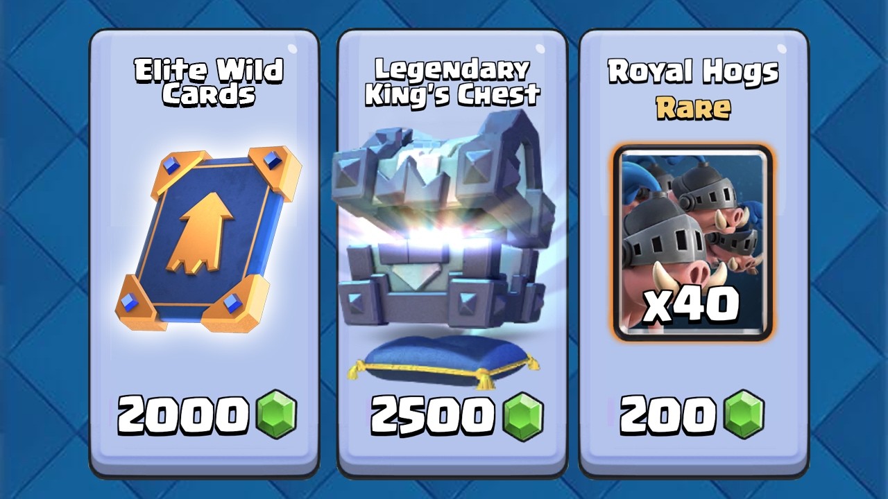 Where to Spend Gems in Clash Royale in 2024