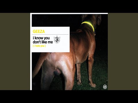 Geeza — I Know You Don't Like Me (I Hate You) (Geeza's Elektroid Dub)