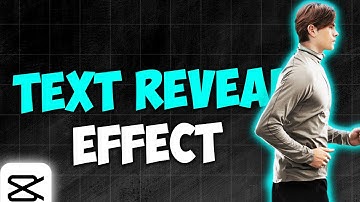Text Reveal Effect in CapCut pc