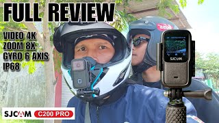 ACTION CAM TERBAIK DI HARGANYA? VIDEO SUPER STABIL MANTAP BUAT MOTOVLOG | REVIEW SJCAM C200 PRO screenshot 4