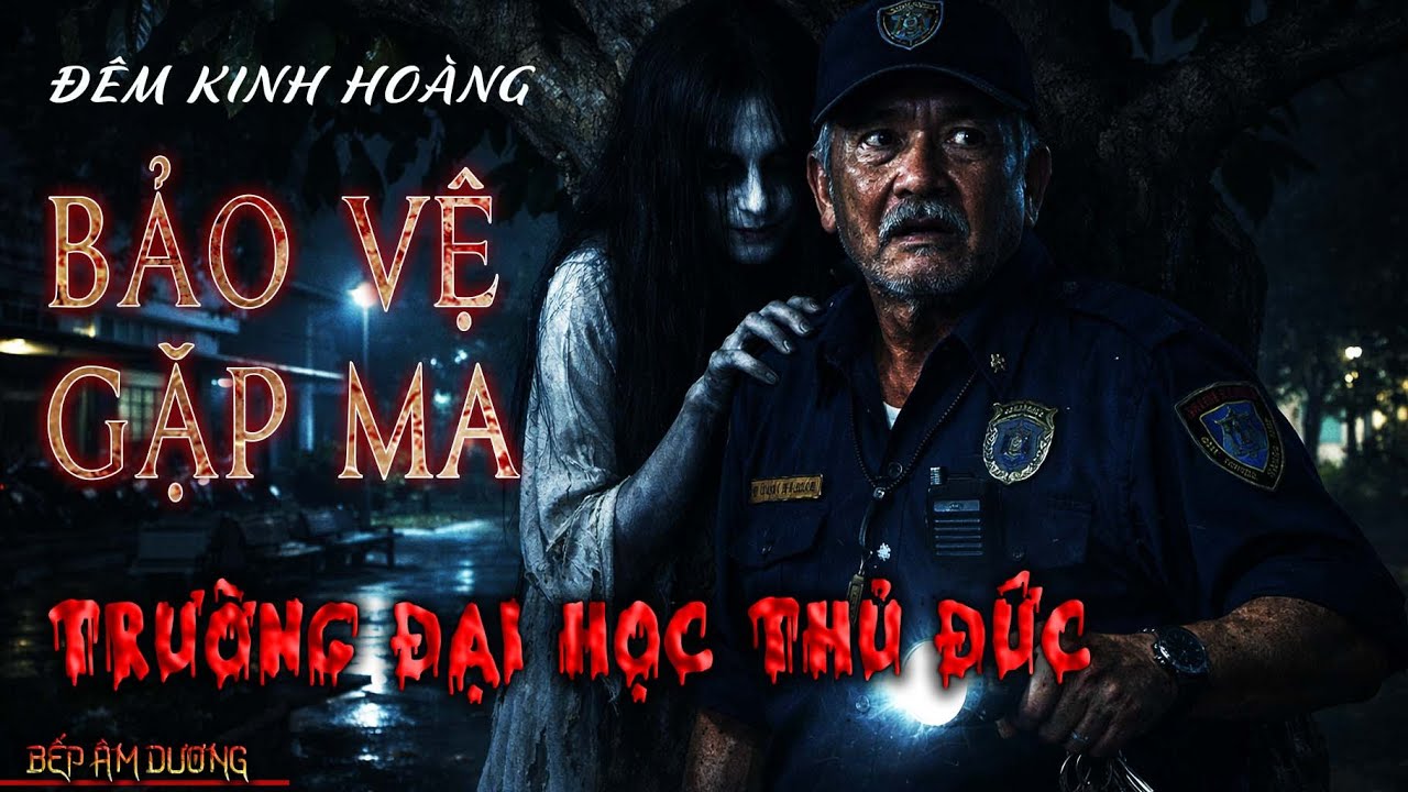 CHUYỆN MA CÓ THẬT: ĐÊM KINH HOÀNG BẢO VỆ GẶP MA Ở TRƯỜNG ĐẠI  HỌC THỦ ĐỨC | BẾP ÂM DƯƠNG