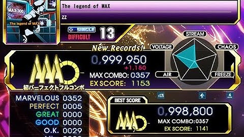 【DDR A3】The legend of MAX(DIFFICULT)