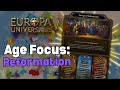 EU5: Understanding Age Focus in REFORMATION - Best Tech/Advances