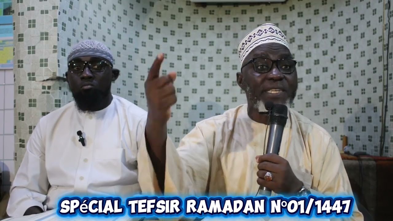 Spécial tefsir Ramadan Nº01/1447 par CHEIKH IMAM MOUFTAOU ISSAHAKA 01/09/1447↔️18/02/2026