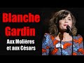 Blanche gardin provocatrice et grinante aux csars et aux molires  metoo