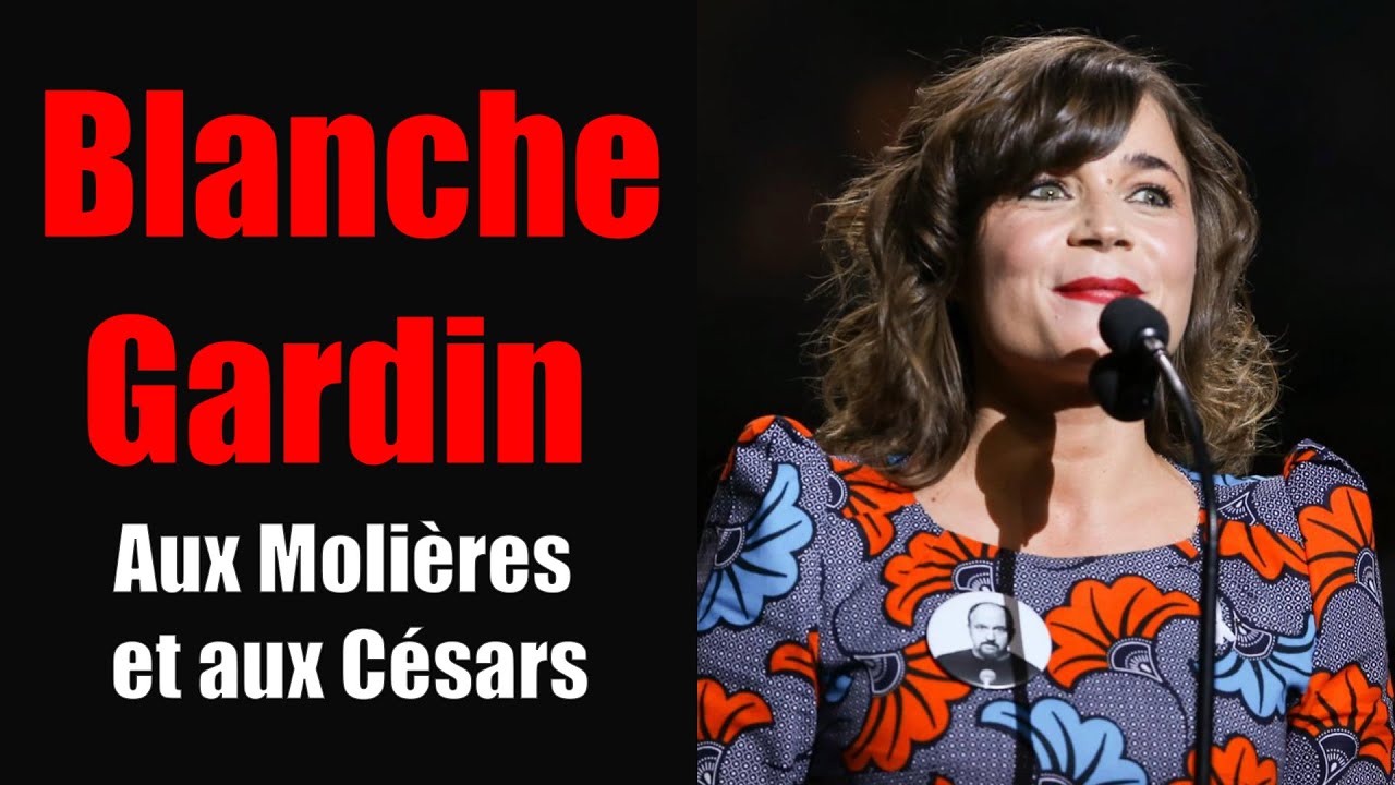 Blanche Gardin provocatrice et grinçante aux Césars et aux Molières - #MeToo