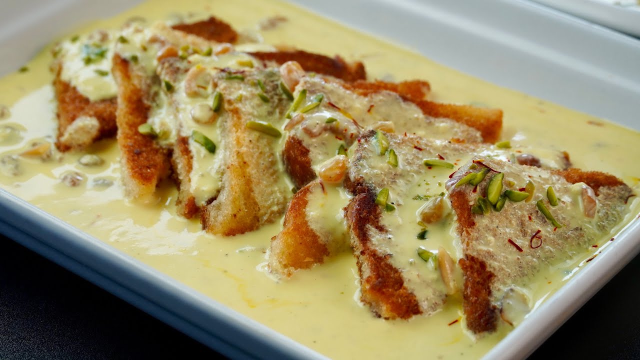 শাহী টুকরা - স্বাদ না ভুলার মতন একটি ডেসার্ট - Shahi Tukra - Quick & Easy Shahi Tukda Recipe