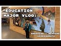 Education Major Vlog: Shopping + Reading Assessment