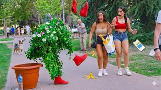 Best of Bushman Prank Compilation #578 😱 Crazy Reactions 🤣 Funny Reactions 😂 Bushman Scare Cam