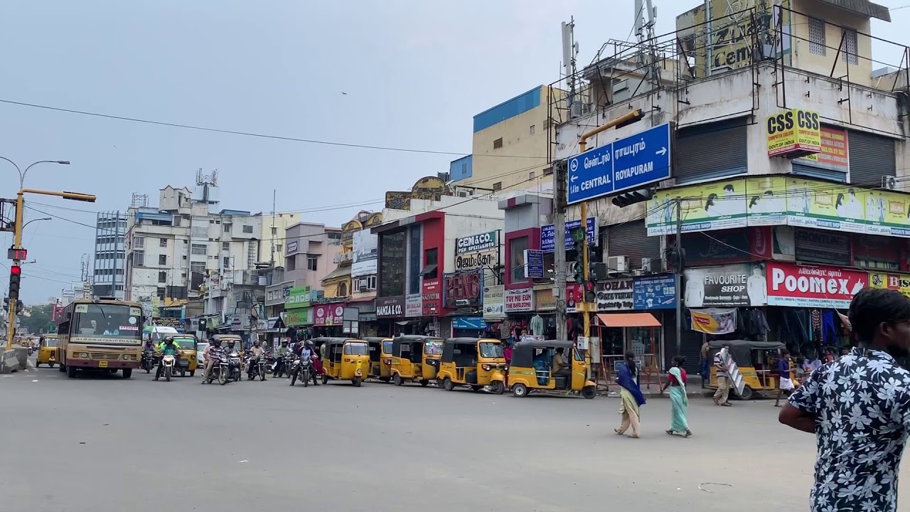 Market in Chennai. YouTube
