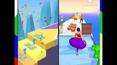 Count master 🆚 Twerk Race 3D Gameplay 🟥🟨🟠🔴Satisfying iOS Android walkthrough All Max Level 644 