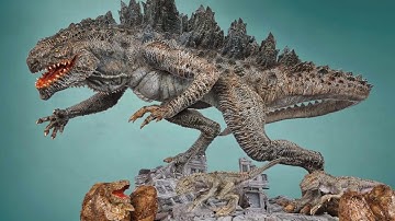 Godzilla (American) vs King Kong | Skull Island Monster Kaiju Fight