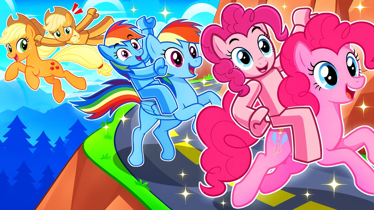 DANGEROUS Pony Riding On Mountains With MY FRIENDS...