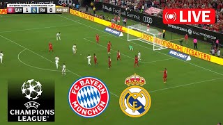 🔴LIVE : Bayern Munich vs Real Madrid | Semi-Final | Uefa Champions League 2024 | Efootball Pes 21