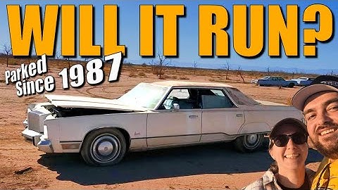 ABANDONED Luxury Mopar - Will It Run and Drive After Sitting 40 Years?