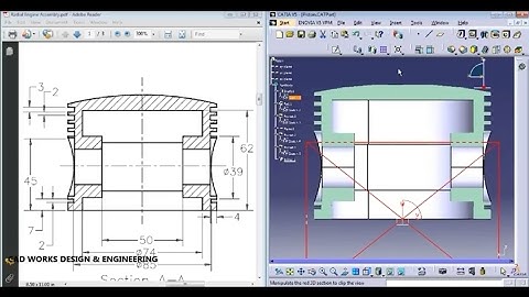 CATIA Piston Design modelling tutorial ...