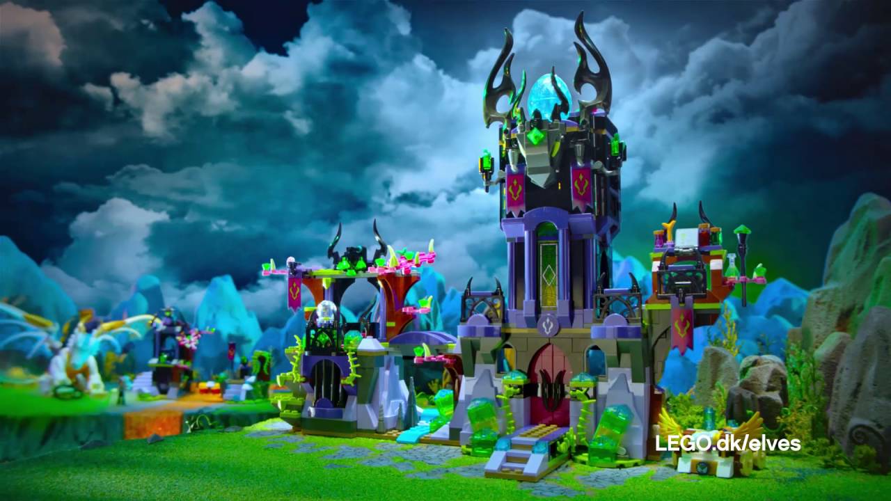 løst resterende stout LEGO® Elves Raganas magiske skygge slot & dronningens drageredning (DK) -  YouTube