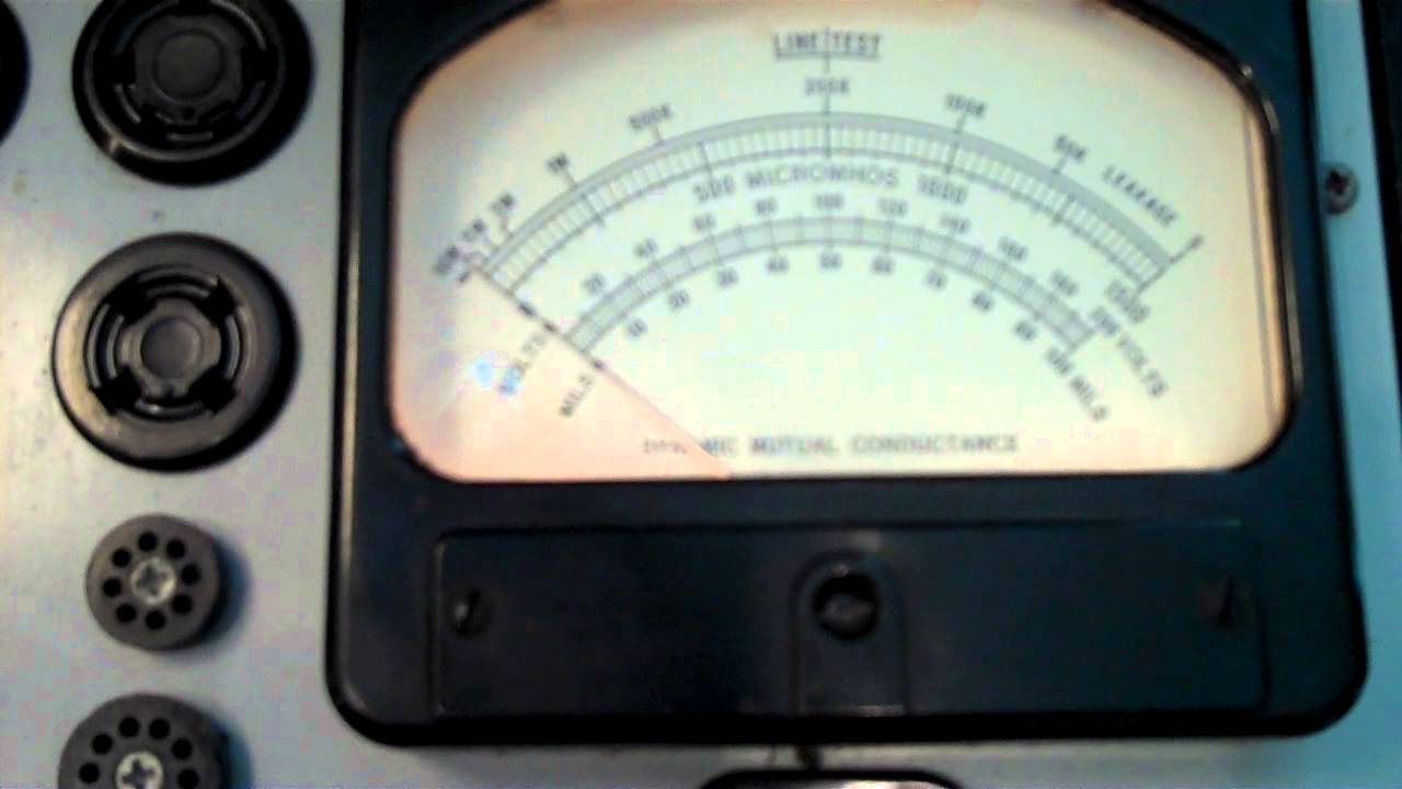 A Tube Tester Is A Must If you are going to maintain your tube amps