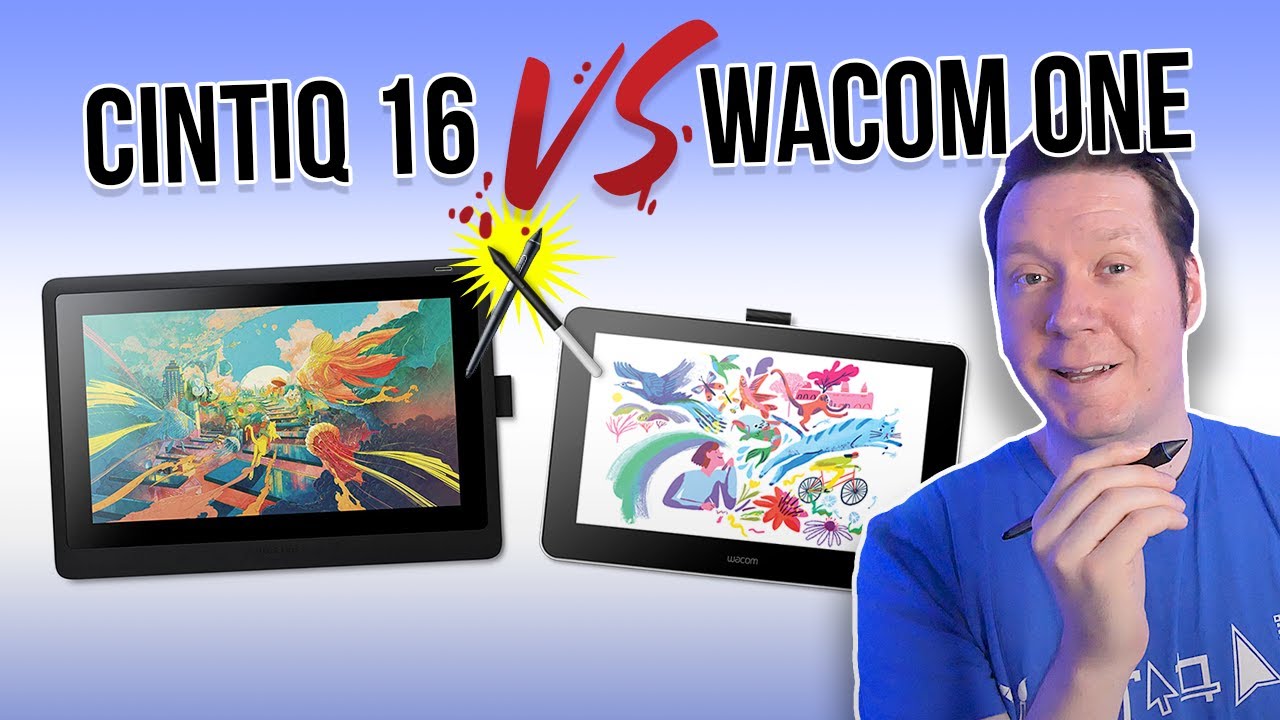 Wacom Cintiq 16 Review and Sketch Demo - YouTube