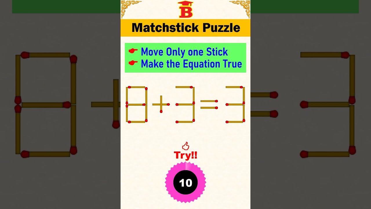 Matchstick Puzzle 6