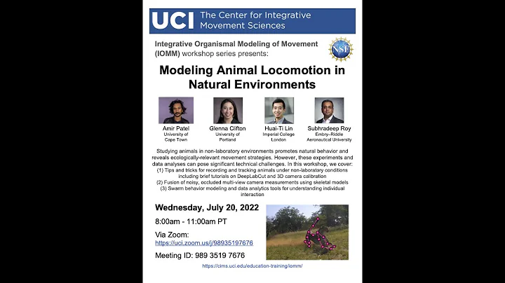Modeling Animal Locomotion in Natural Environments